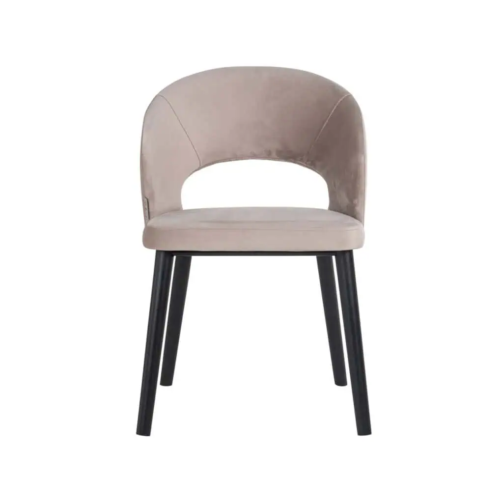- Eetkamerstoel Savoy khaki velvet