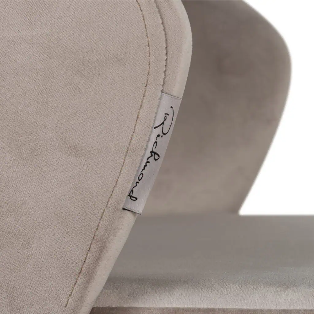 - Counterstoel Savoy khaki velvet