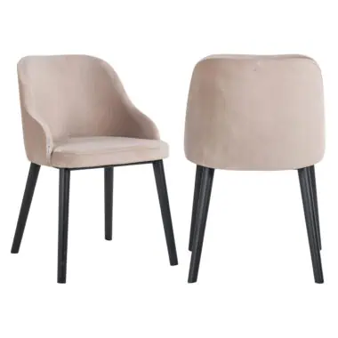 - Eetkamerstoel Twiggy khaki velvet