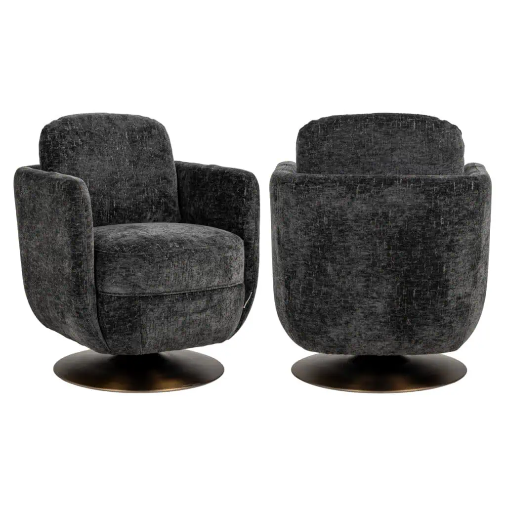 - Lounge stoel Turner graphite island