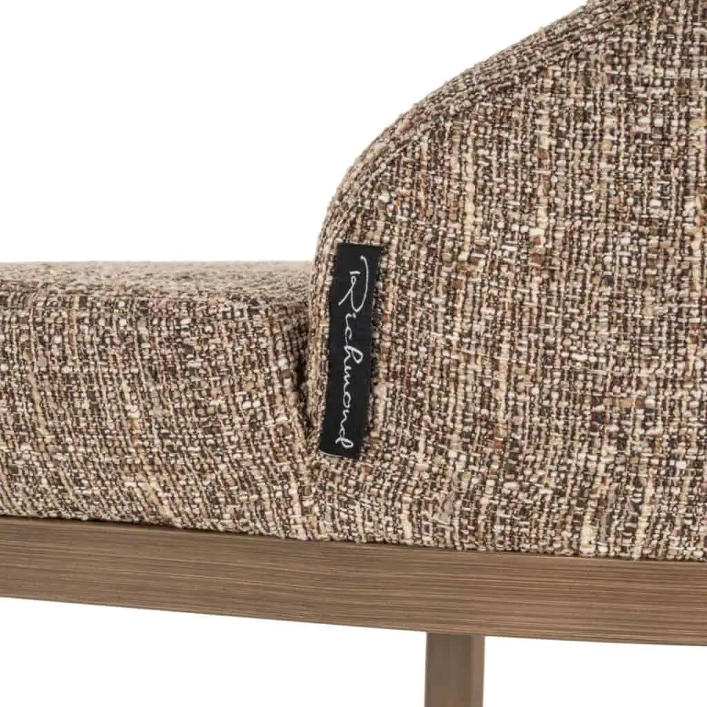 - Barstoel Bolton brown tweed (Set of 2)