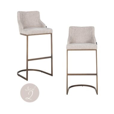 - Barstoel Bolton natural renegade (Set of 2)