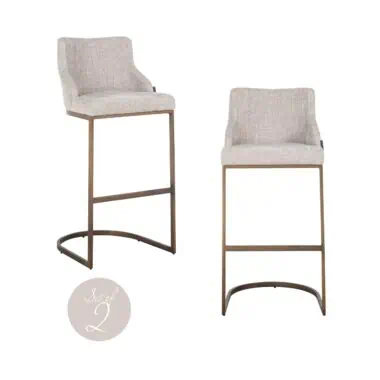 - Barstoel Bolton natural renegade (Set of 2)