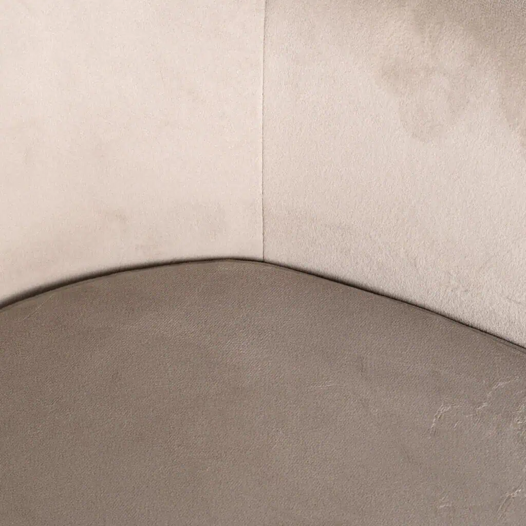 - Eetkamerstoel Fay khaki velvet fire retardant