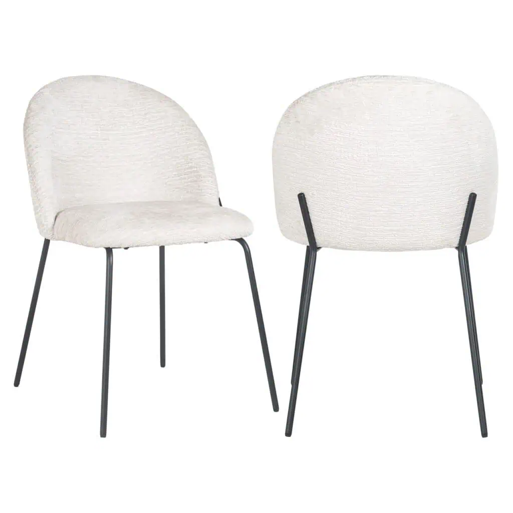 - Eetkamerstoel Alyssa cream fusion (Set of 2)