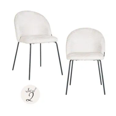 - Esstischstuhl Alyssa cream fusion (2er Set)