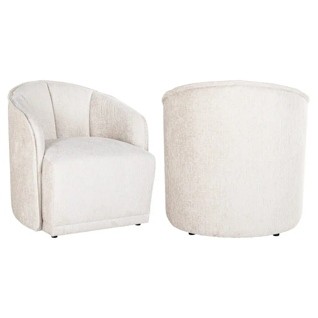 - Lounge stoel Maryse cream fusion