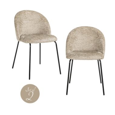 - Eetkamerstoel Alyssa desert fusion (Set of 2)