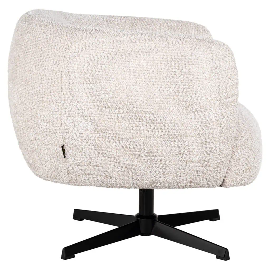 - Lounge stoel Estelle lovely cream