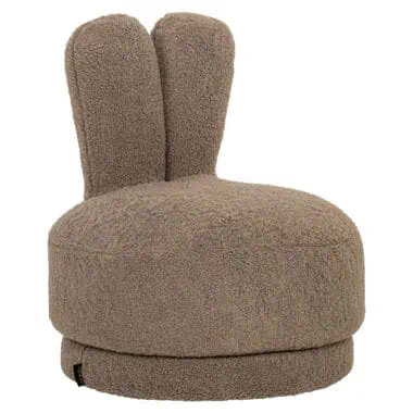 - Lounge stoel Bunny taupe kids