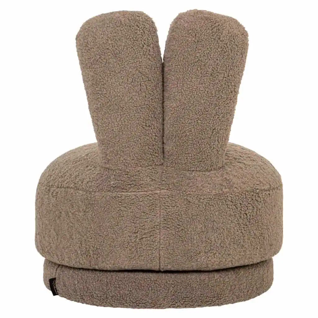 - Lounge stoel Bunny taupe kids