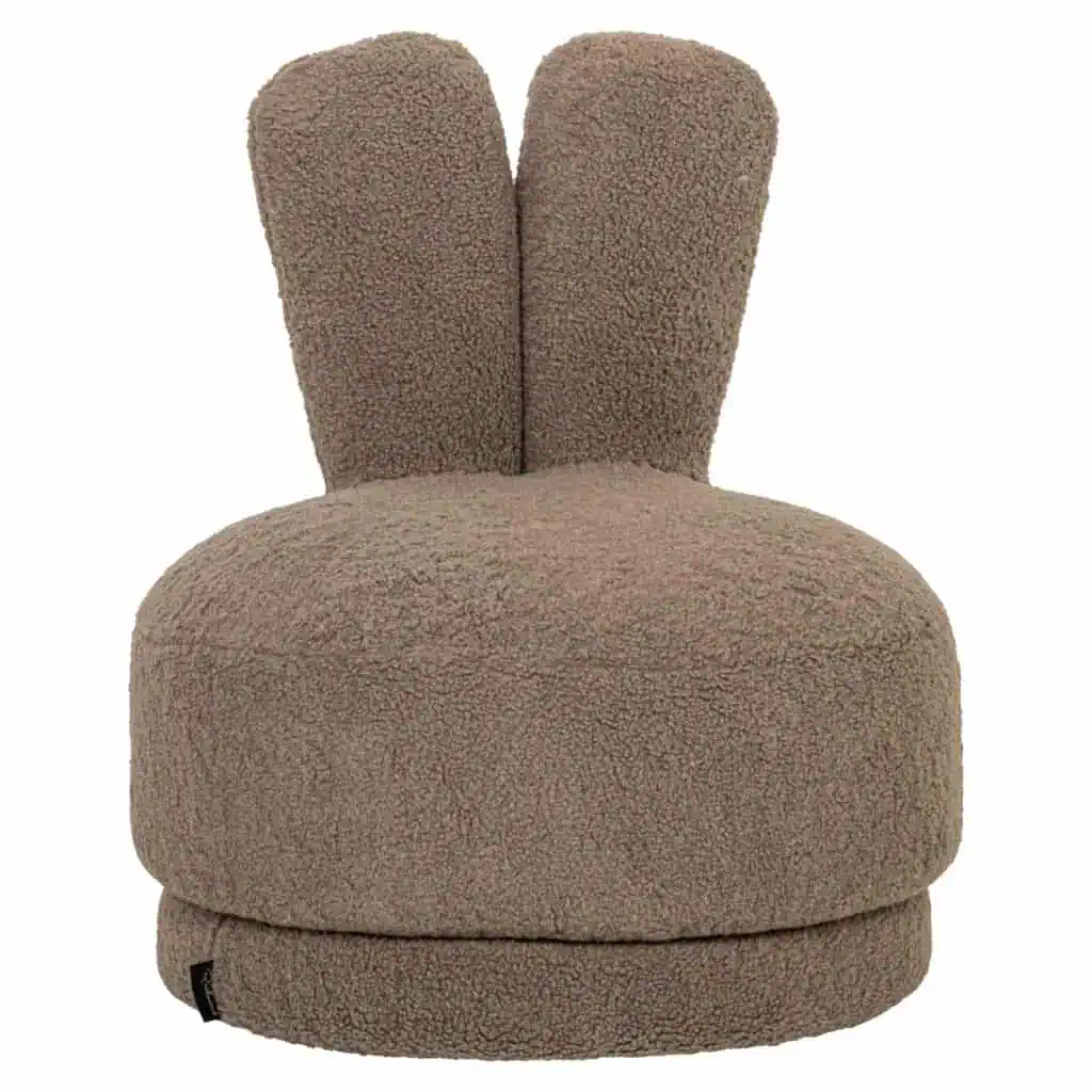 - Lounge stoel Bunny taupe kids