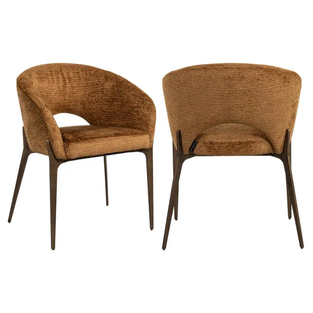 - Eetkamerstoel Kenzi cognac fusion