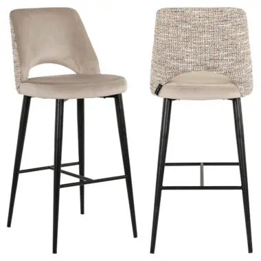 - Barstoel Tabitha trendy nature fire retardant