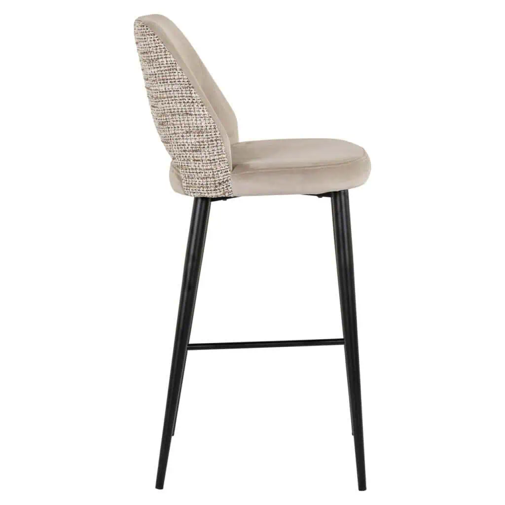 - Barstoel Tabitha trendy nature fire retardant