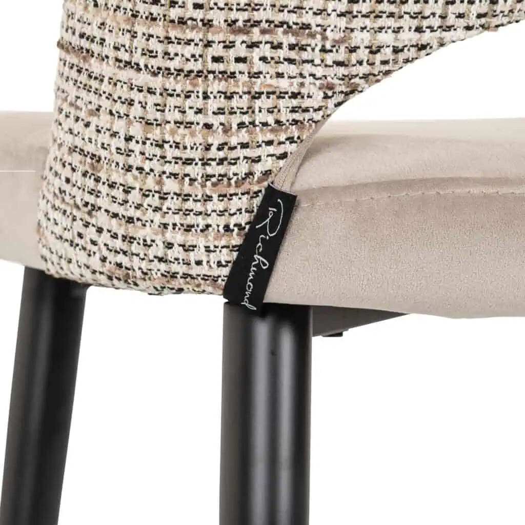 - Counterstoel Tabitha trendy nature fire retardant