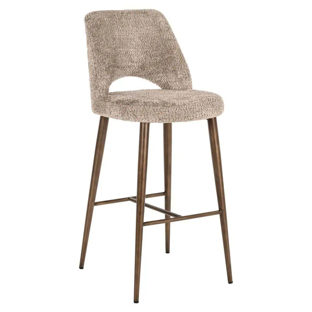 - Barstoel Delphine lovely nature fire retardant