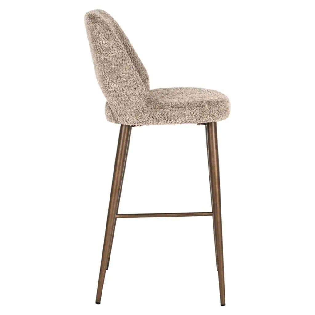 - Barstoel Delphine lovely nature fire retardant
