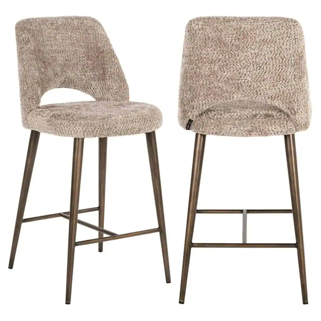 - Counterstoel Delphine lovely nature fire retardant