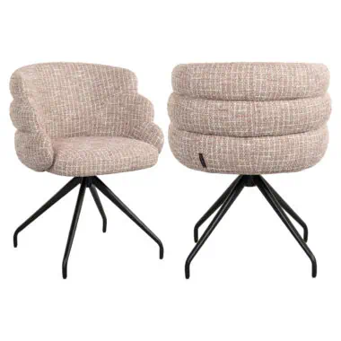 - Eetkamerstoel Kayla trendy rose