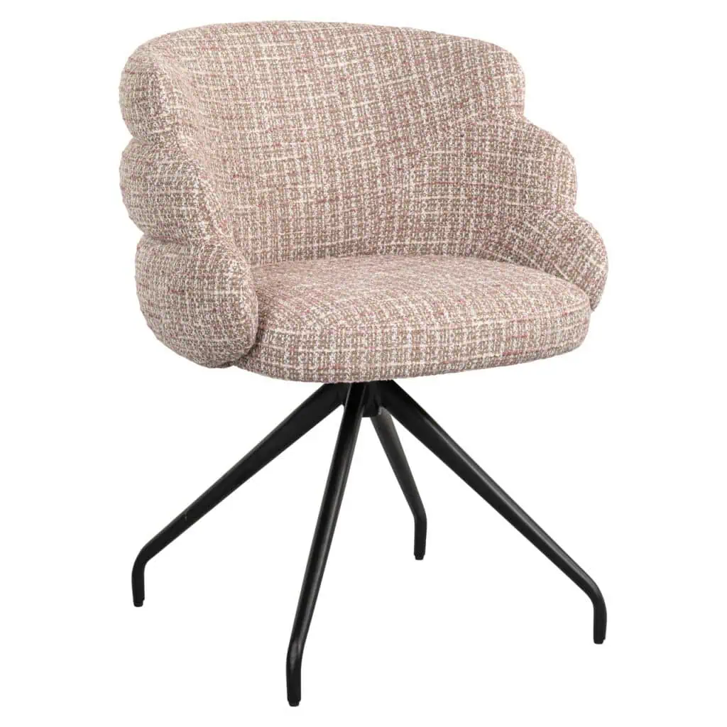 - Eetkamerstoel Kayla trendy rose