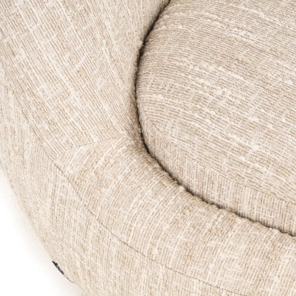 - Lounge stoel Arlanda beige angora