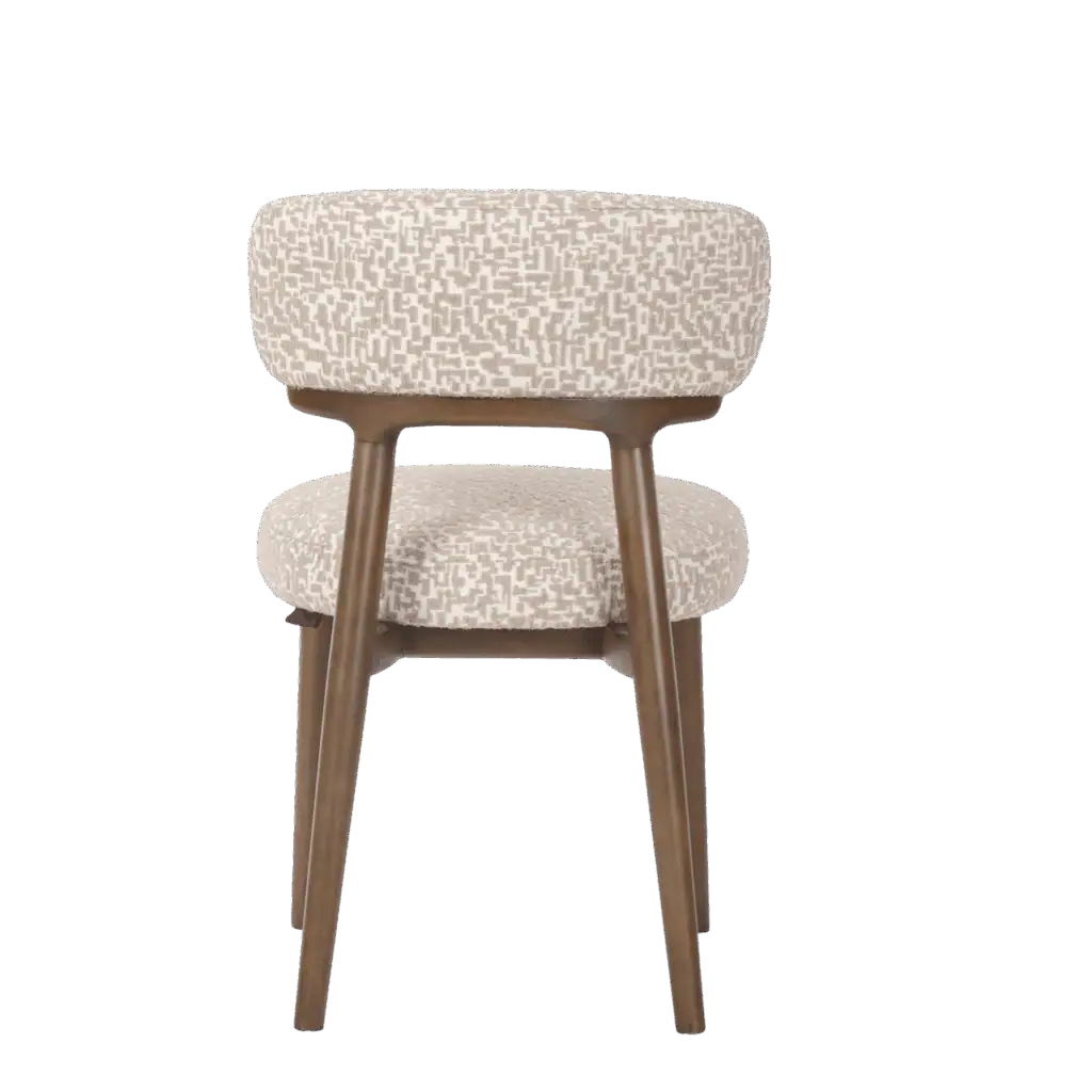 - Eetkamerstoel Basker natural geo (Set of 2)