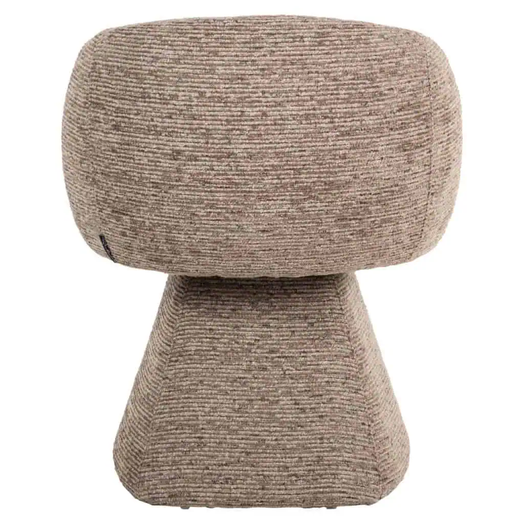 - Eetkamerstoel Quiriro mocca linear swivel