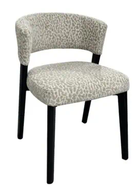 - Eetkamerstoel Zeno beige leopard