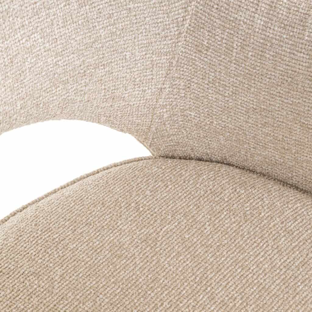 - Eetkamerstoel Ginerva biscotti swivel