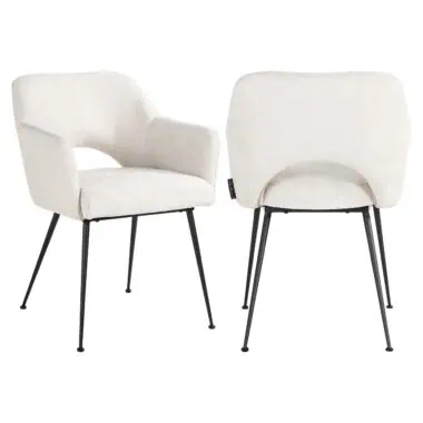 - Eetkamerstoel Jenthe giulia nature fire retardant