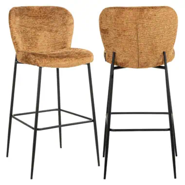 - Barstoel Darby cognac fusion