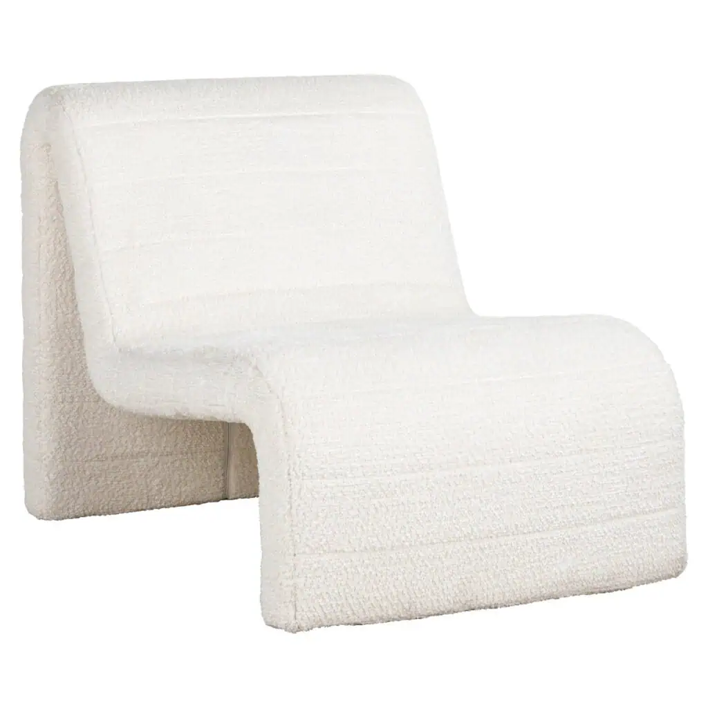 - Lounge stoel Kelly lovely white