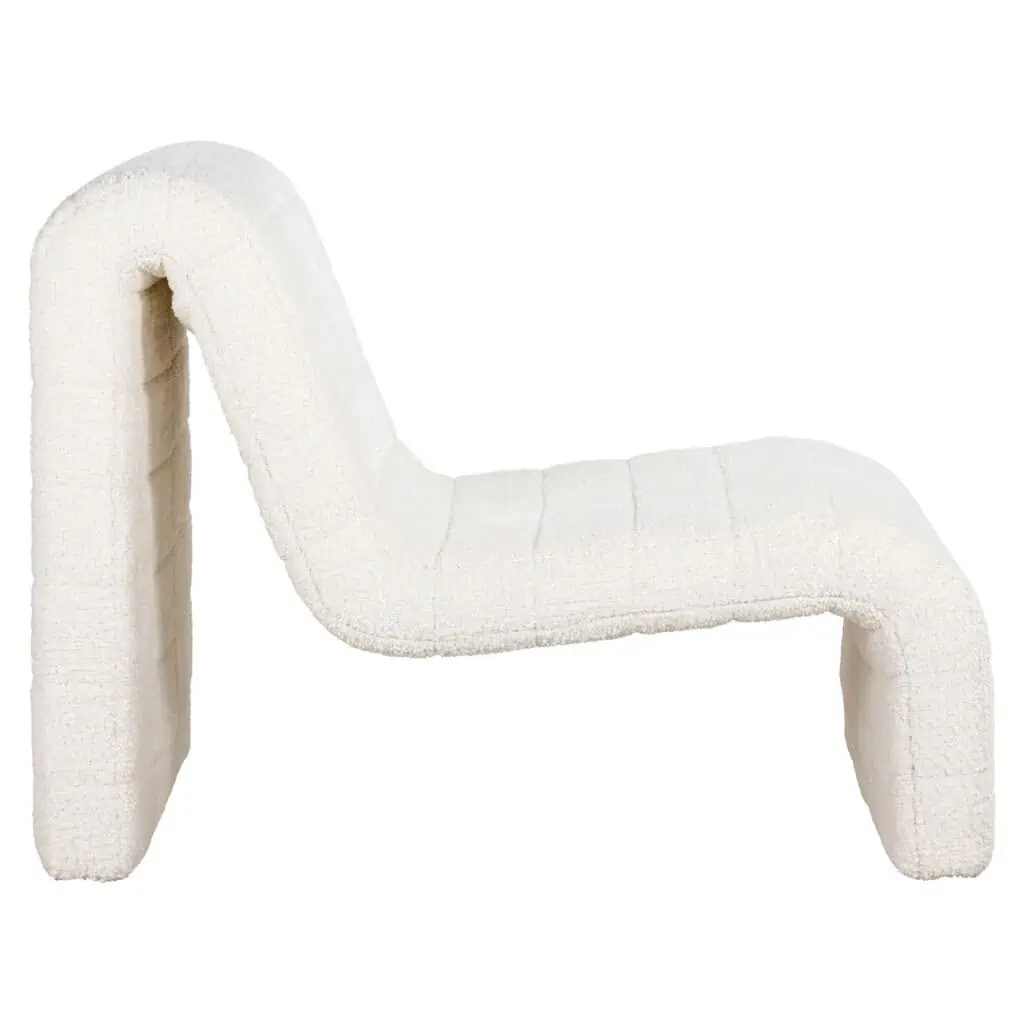 - Lounge stoel Kelly lovely white