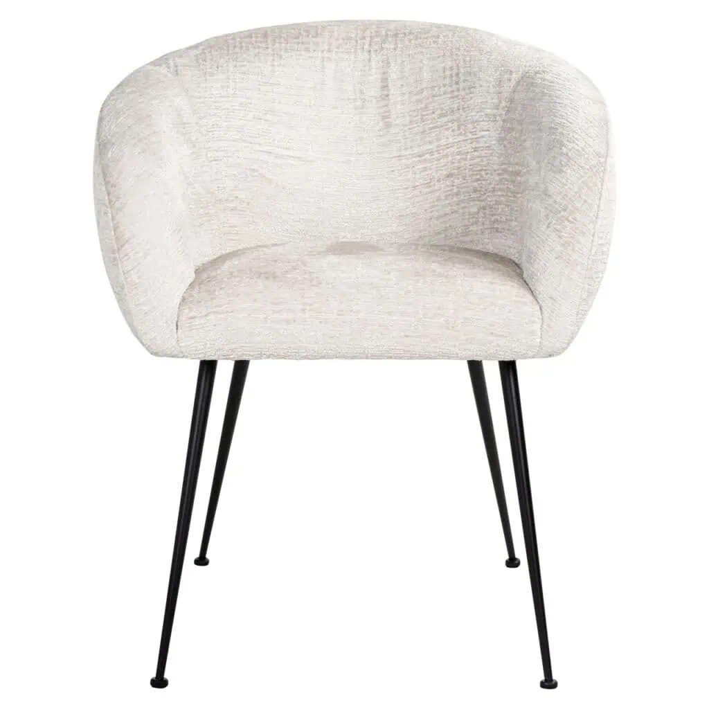 - Eetkamerstoel Ruby cream fusion