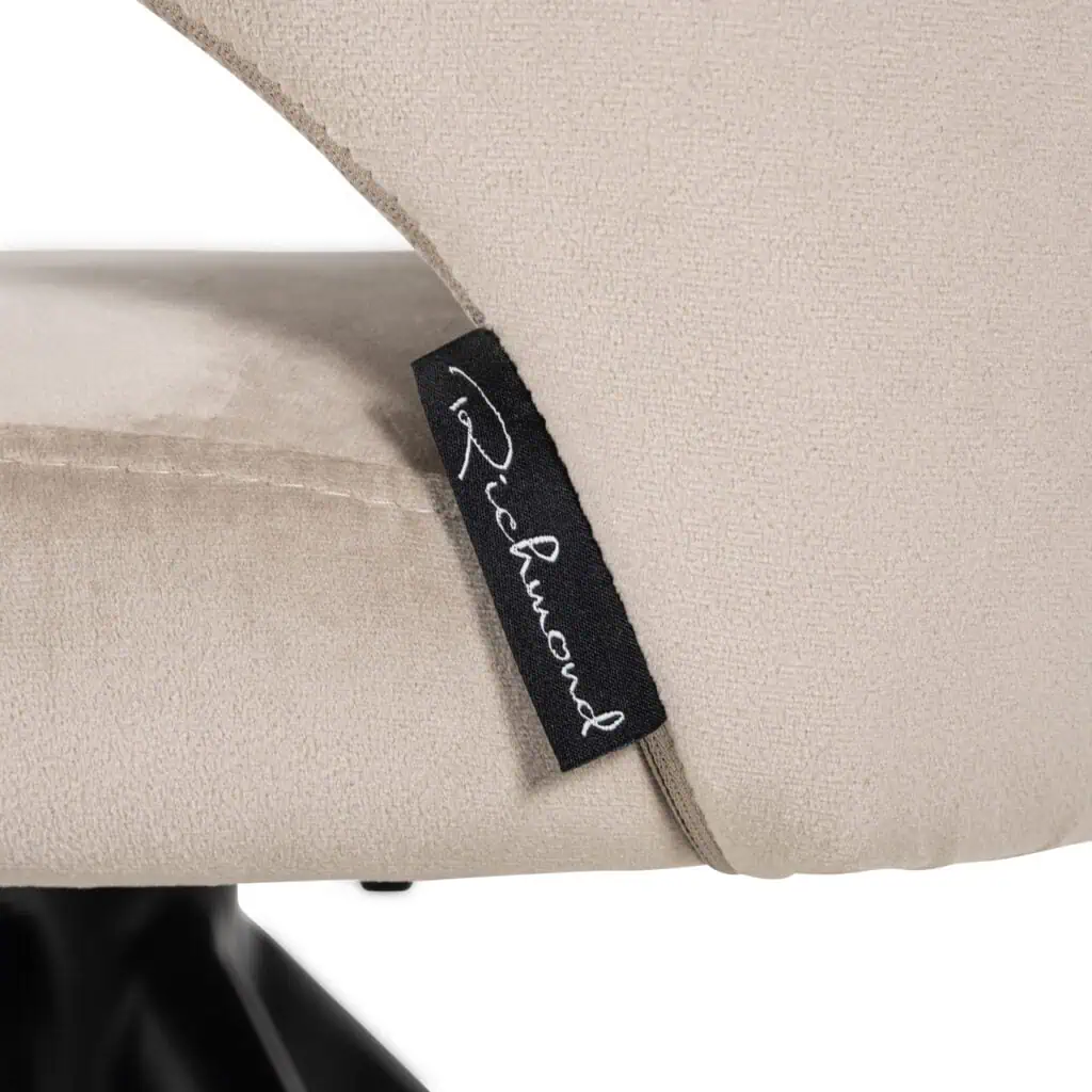 - Eetkamerstoel Milly khaki velvet