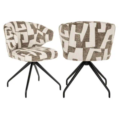 - Eetkamerstoel Milly moss graffic
