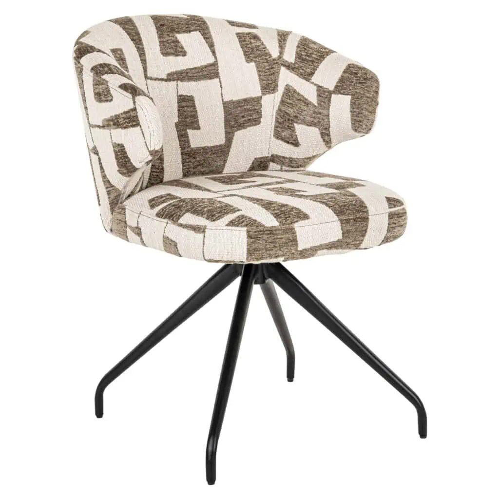 - Eetkamerstoel Milly moss graffic
