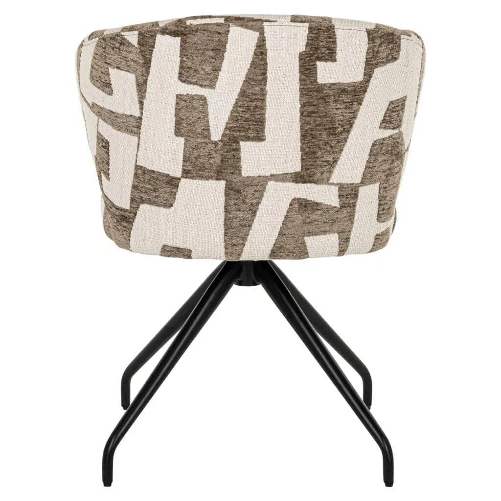 - Eetkamerstoel Milly moss graffic