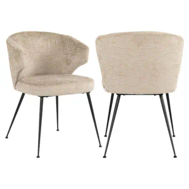 - Eetkamerstoel Xandra desert fusion fire retardant