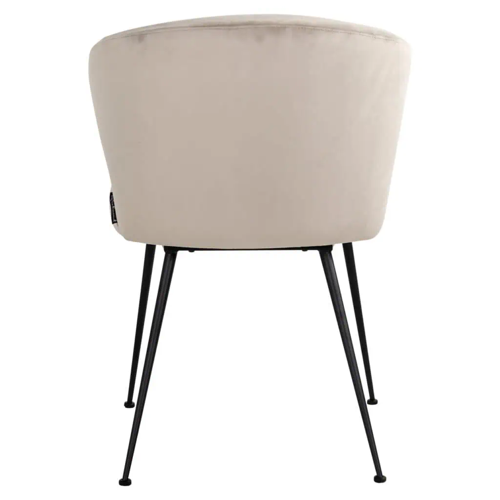 - Eetkamerstoel Xandra khaki velvet
