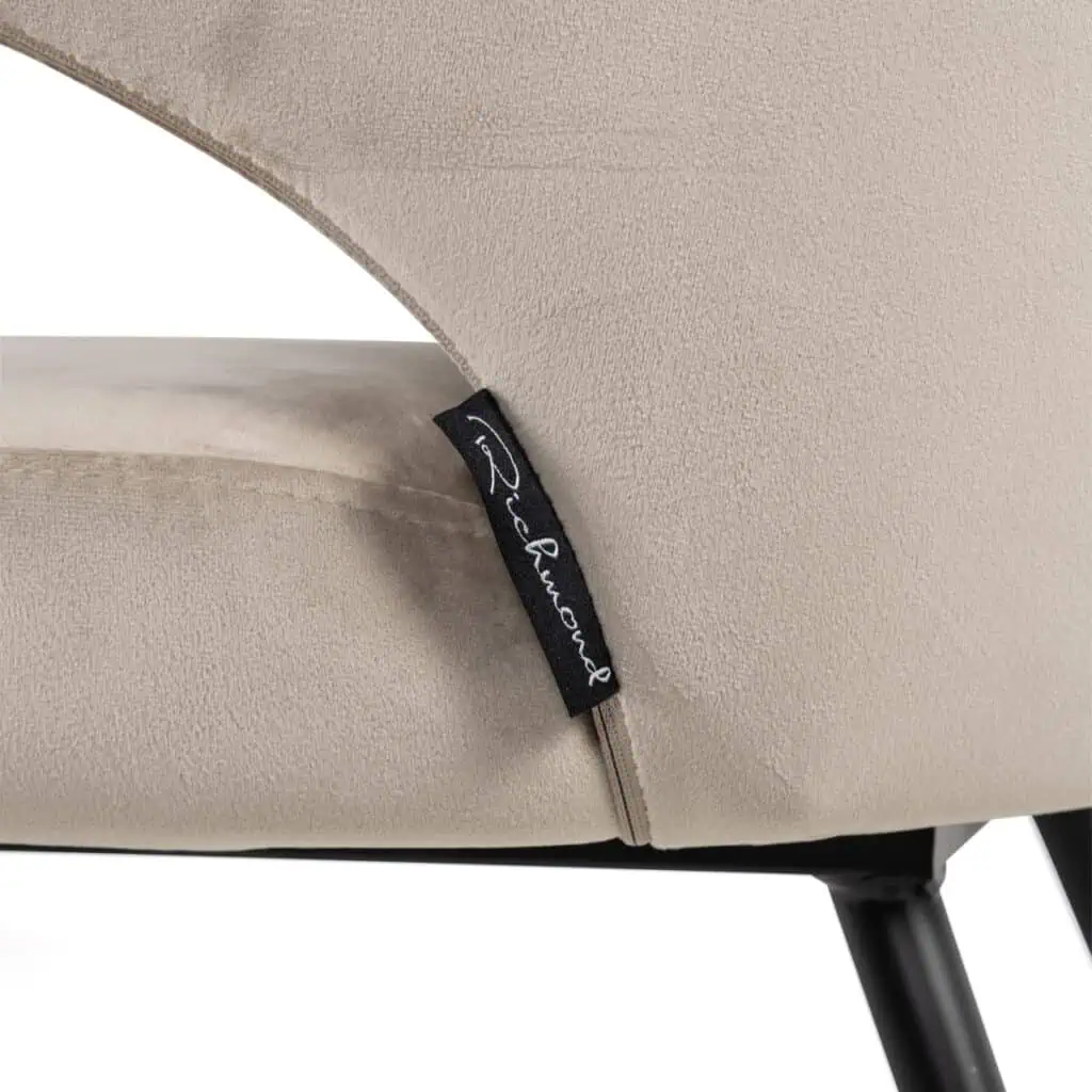 - Eetkamerstoel Xandra khaki velvet