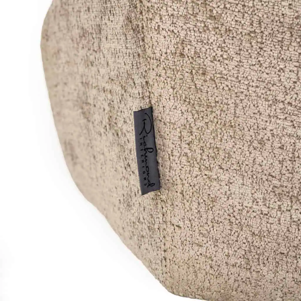 - Eetkamerstoel Marlon taupe chenille