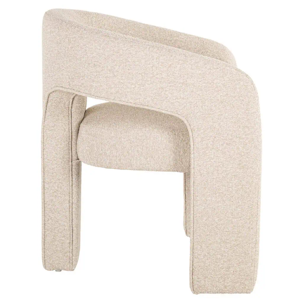 - Eetkamerstoel Belle biscotti fire retardant