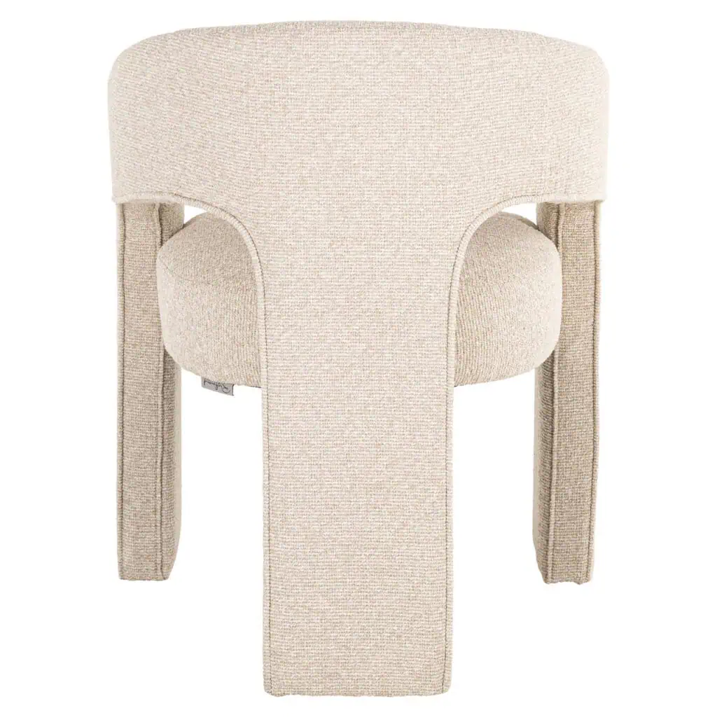 - Eetkamerstoel Belle biscotti fire retardant