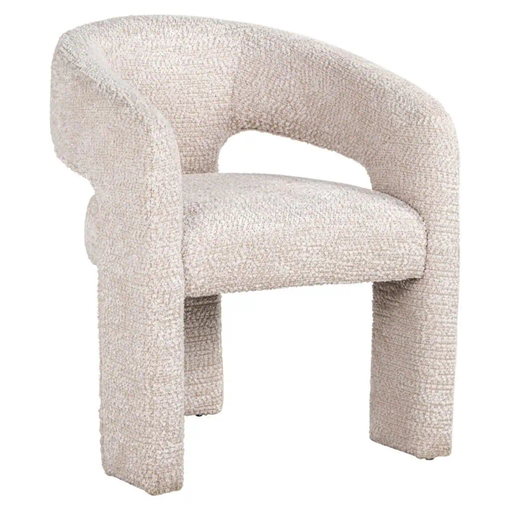 - Eetkamerstoel Belle lovely cream fire retardant