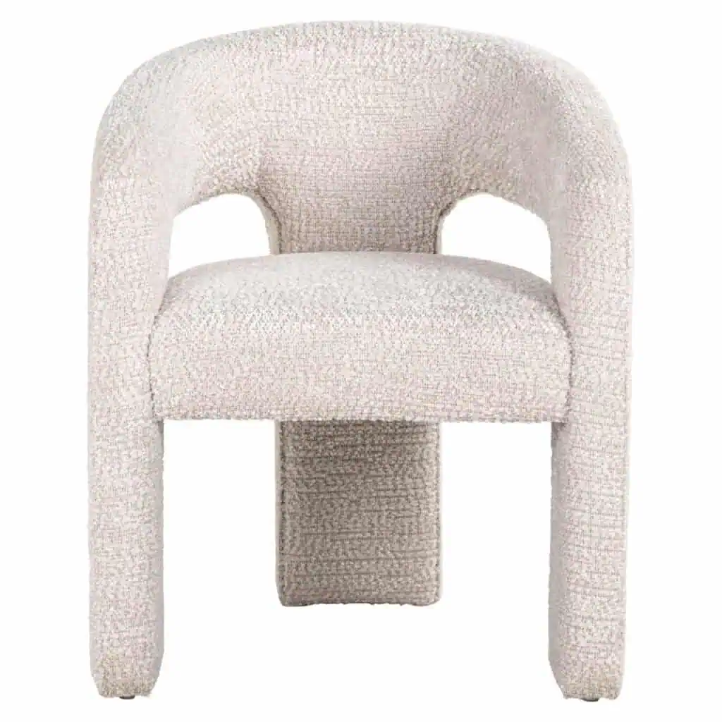 - Eetkamerstoel Belle lovely cream fire retardant