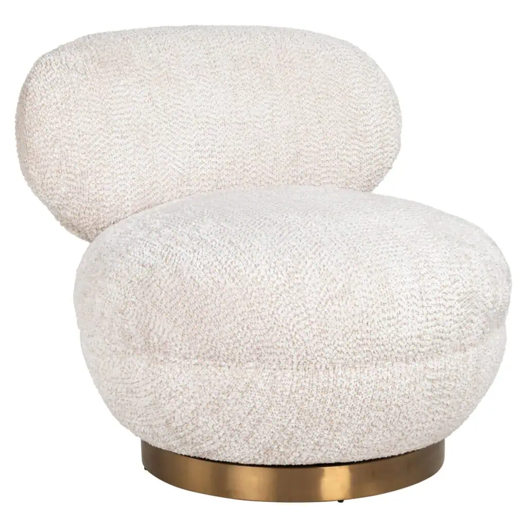 - Lounge stoel Jace lovely cream