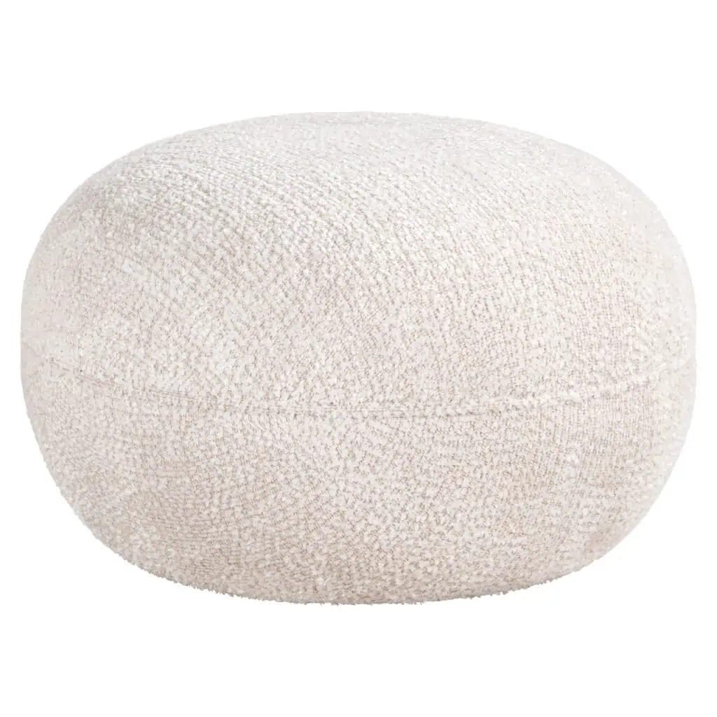 - Poef & Voetenbank Jace lovely cream