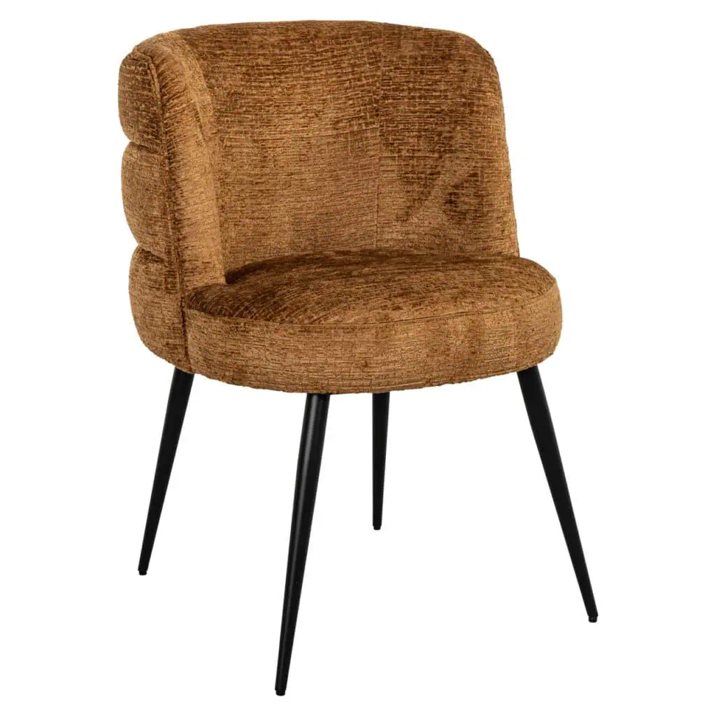 - Eetkamerstoel Stella cognac fusion